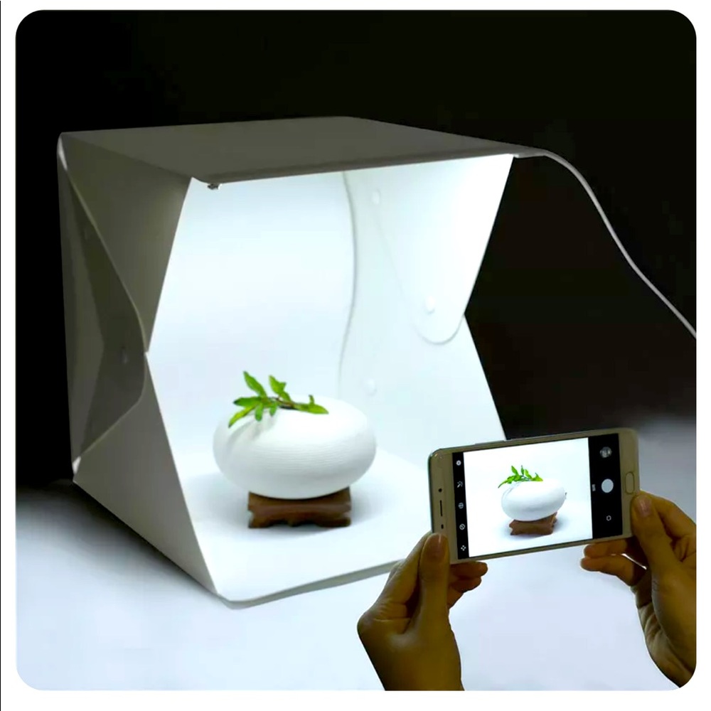 Light Room Photo Photography Lighting Tent Kit Cube Mini Box With 6 Backdrops